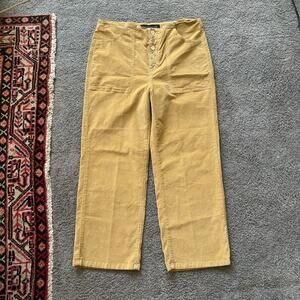 NWT: Veronica Beard Crosbie Wide Crop Pants